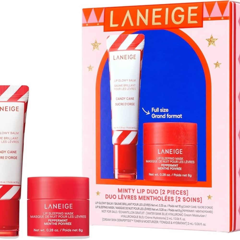 LANEIGE Candy Cane Minty Lip Dou